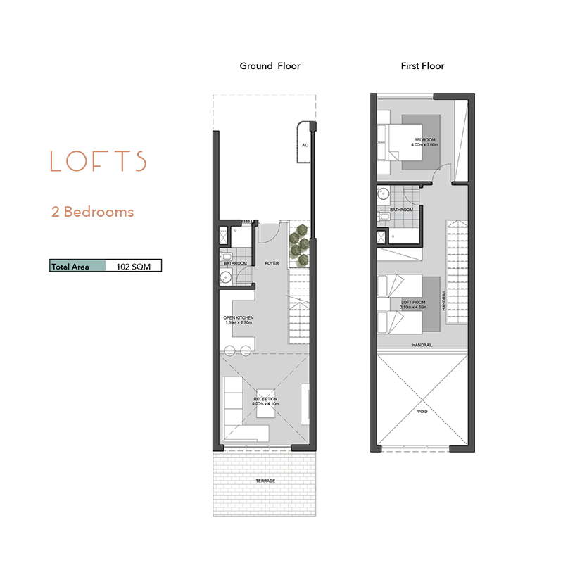 Floor Plan 2 BHK